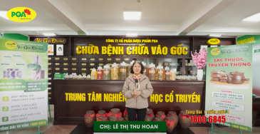 Cô Hoan không còn bị đau nhức xương khớp nhờ dùng thuốc của phòng khám